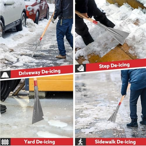 Ice Scraper Snow Ice Chopper Ice Shovel - Image 6