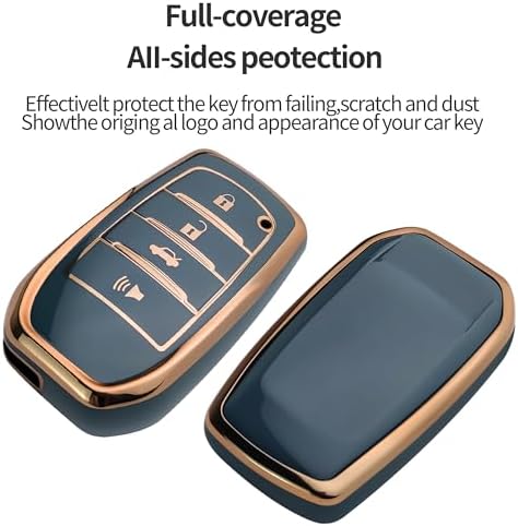 for Toyota Key Fob Cover Keychain Fit - Image 3