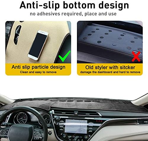 for Toyota Camry Accessories 2024 2023 2022 2021 2020 2019 2018 Dash Cover - Image 2
