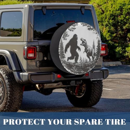 Bigfoot Spare Tire Cover Waterproof Dust-Proof Spare Wheel Covers - Image 6
