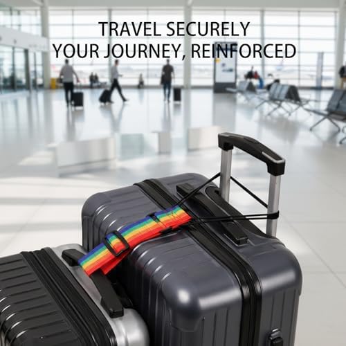 Luggage Straps for Suitcase, Durable Elastic Connector Straps for Airport - Image 4