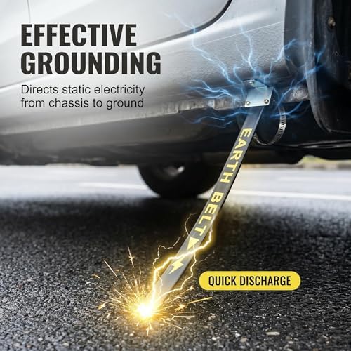 Car Anti Static Strip Earth Belt Ground Wire Strap - Image 4