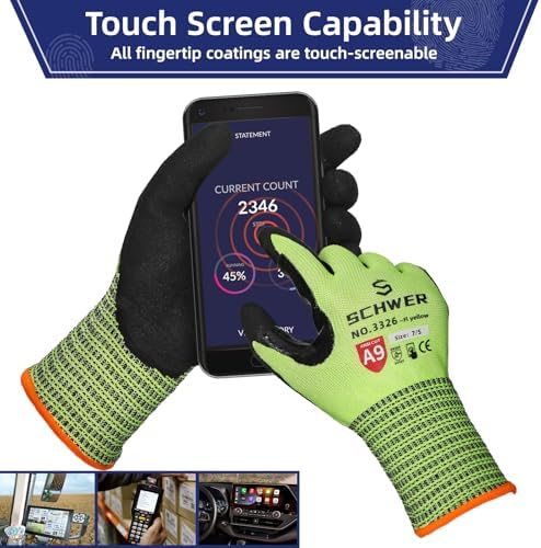 Schwer ProGuard High Level Cut Resistant Work Gloves 3326 - Image 6