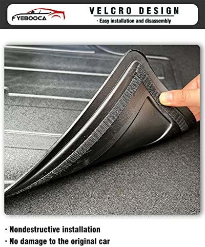 Cargo Liner Compatible with 2021-2026 Bronco Sport Trunk Mat Back Seat Cover - Image 6