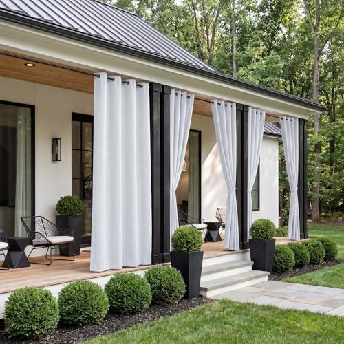 NICETOWN 100% Blackout Outdoor Curtains by NICETOWN