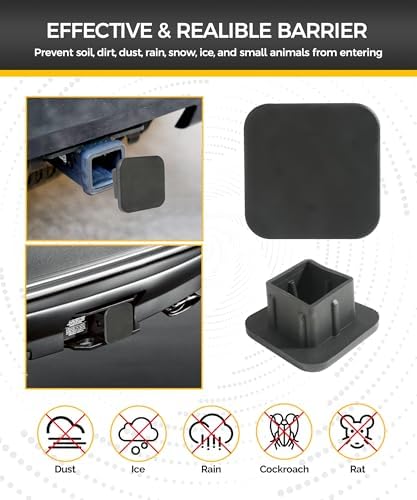 Hitch Cover, Car Accessories Trailer Hitch Covers, Tow Hitch Covers, 2 Inch - Image 4