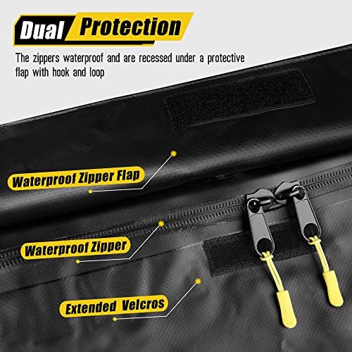 Arksen 8.9 Cu Ft Waterproof Hitch Cargo Carrier Bag – Fits 32 x 26 x 4 Inch - Image 3
