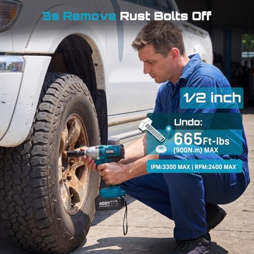 Seesii Impact Wrench & Impact Driver Combo Kit - Image 2