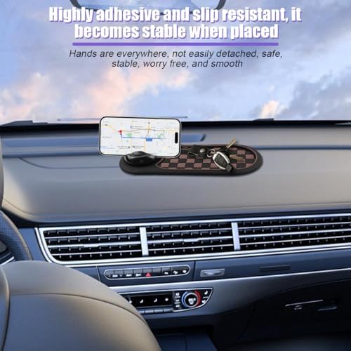 Multifunctional Car Anti-Slip Pad, 3 in 1 Rotatable Non-Slip Vehicle Dashboard - Image 4