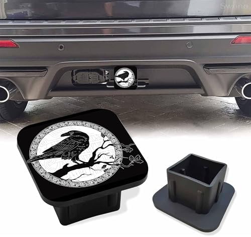 Trailer Hitch Cover, Square 2 Inch Receiver Tube Plug Cap by Unknown