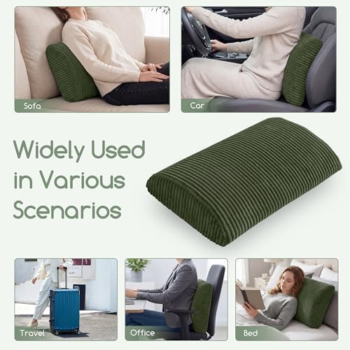Lumbar Support Pillow for Recliner Chair/Accent Chair/Couch, Large Memory Foam - Image 5