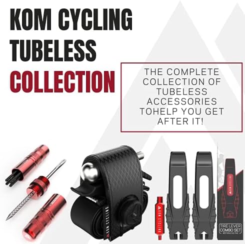 KOM Cycling Tubeless Sealant Injector Syringe and Presta Valve Core Removal - Image 4