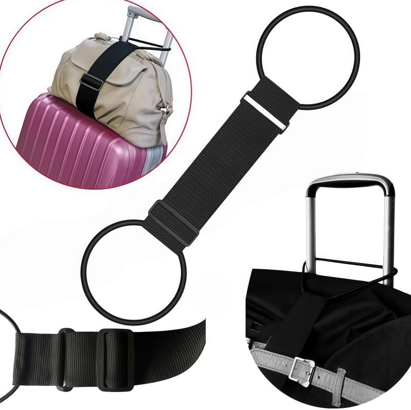 Multi usestrong Adjustable Luggage Straps-Flexible and Adjustable Elastic - Image 5