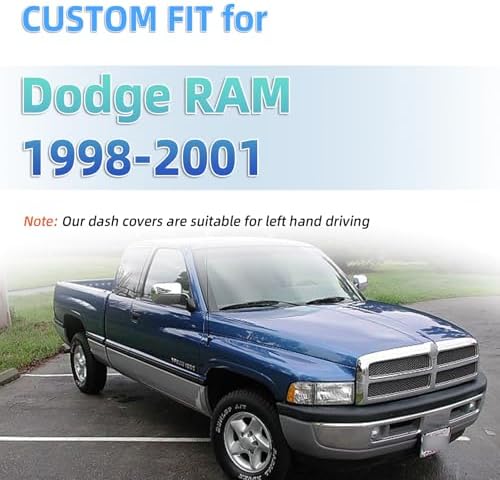 SKYLOTEC Dash Cover for Dodge RAM 1500 2500 3500 1998-2001 - Image 2