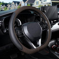 SEG Direct D Shaped Steering Wheel Cover 14.5-15 inch by SEGDirect