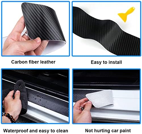4 Pcs Mexico Flag Door Sill Protector Stickers, Universal Size Door Entry Guard - Image 4