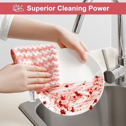 JOYMOOP Microfiber Cleaning Cloth, 8 Piece Set, Small/Medium - Image 3