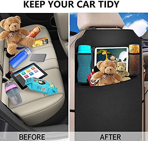 Premium Backseat Organizer for Kids 2 Pack, Heavy Duty Waterproof and Stain - Image 6
