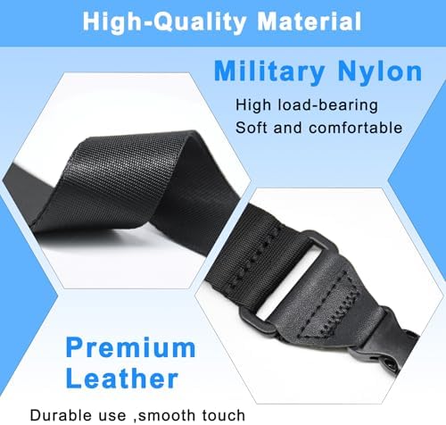 TIMISM Shoulder Strap with Pad, 2 Sets of Quick Release Buckles - Image 6