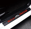 MAXDOOL 4Pcs Car Door Sill Protector Reflective by MAXDOOL