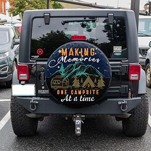 Spare Tire Cover Making Memories One Campsite at A Time Waterproof - Image 2