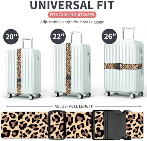 Luggage Strap for Suitcases Adjustable Travel Belt - Image 5
