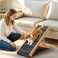 Pawaboo Dog Ramp for Couch Foldable, 5 Ajustable Height from 9.8" to 20.5" by Pawaboo