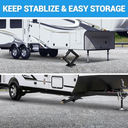 Garvee 2PCS 30" 7500lb Car Scissor Jack - Image 4