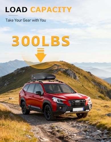 Tuyoung Roof Rack Cross Bars for Subaru Forester Wilderness 2022-2026 - Image 3