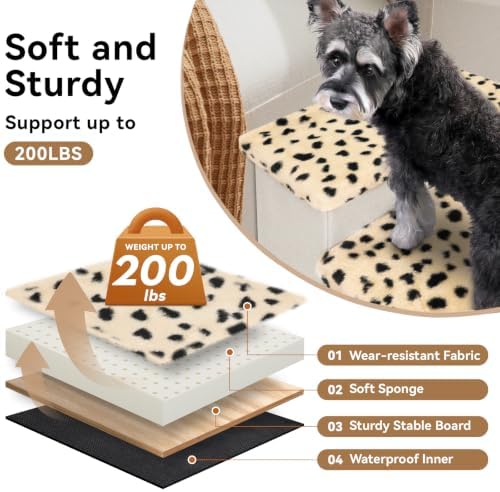Zerbuger Dog Stairs with Storage - Image 4