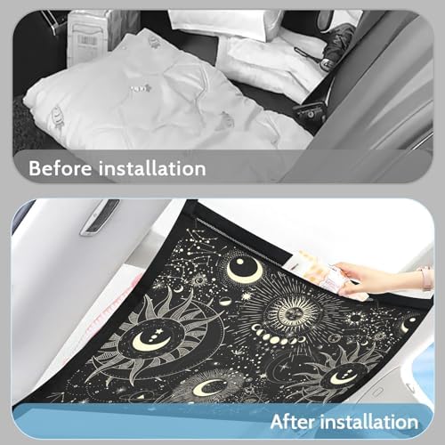 Planet Car Ceiling Cargo Net Pocket Hanging Storage Bag - Image 5