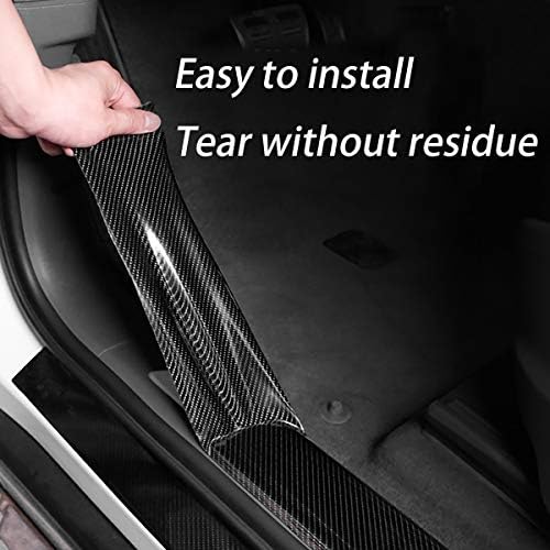 DGSL Car Door Edge Guards Door Sill Protector, 2In x 33Ft 5D Carbon Fiber Car - Image 4