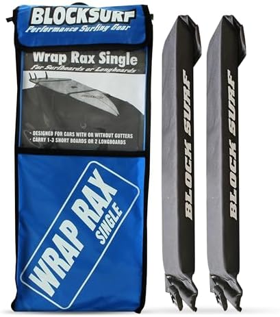 BLOCKSURF Surfboard Roof Rack for Car | Universal Soft Roof Rack for Cars & by Blocksurf