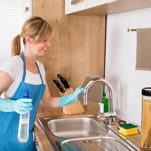 Kitinjoy 100% Cotton Waffle 8-Pack Kitchen Towels - Image 5