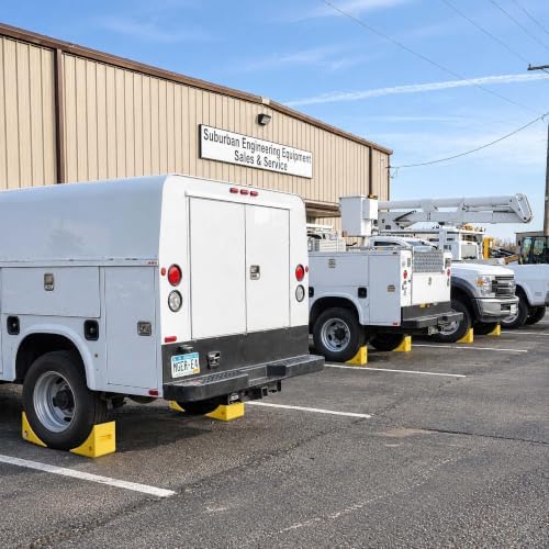 Yescom Truck Wheel Chocks with 5ft Rope - Image 7
