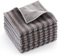 8 Pack Stainless Steel Cleaning Cloth, Double-Sided Microfiber Stainless Steel by MAKUANG