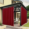 BONZER Outdoor Curtains for Patio Waterproof Thick Privacy Extra Wide by Bonzer