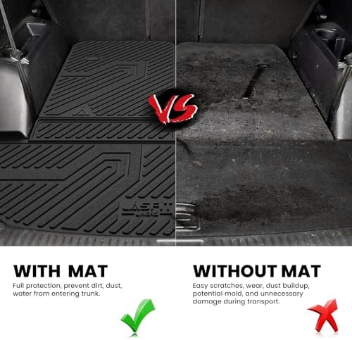 LASFIT Cargo Mats for Kia Sorento 7-Seat 2020 2019 2018 2017 2016 - Image 4