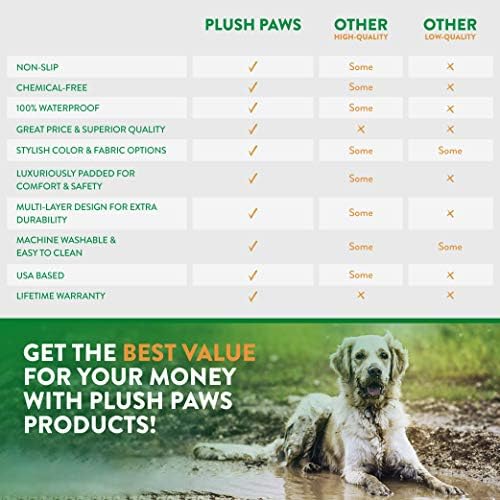 Plush Paws Products Convertible Cargo Liner | Diamond Stitching | Washable & - Image 6