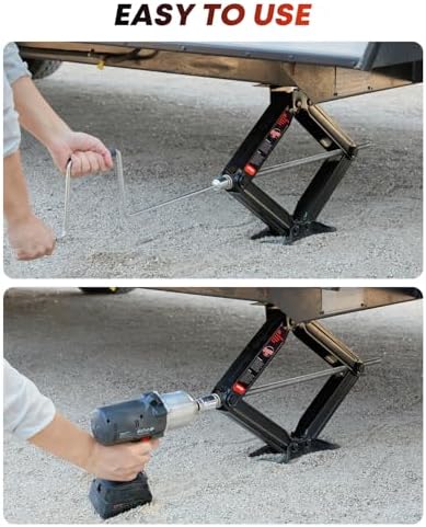Kohree 8000 lbs RV Stabilizer Jacks 24", Heavy Duty - Image 4