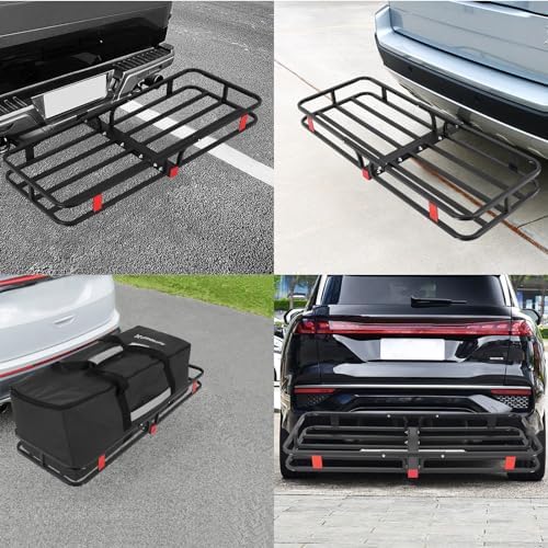 GarveeTech 500 LBS Hitch Mount Cargo Carrier Basket 53 in x19 in x 6 in - Image 6