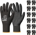 toolant Crinkle Latex Work Gloves, 12 Pairs by toolant