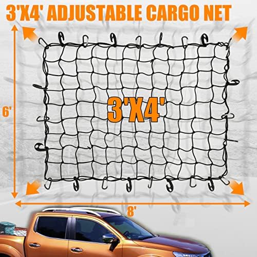 Anise Star Cargo Net for Pickup Truck Bed SUV - Image 2