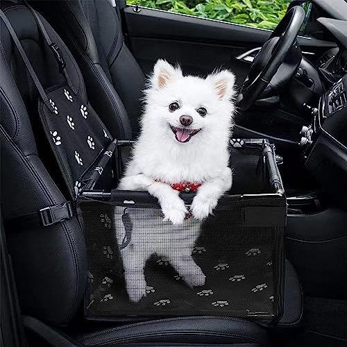 GENORTH Small Dog Car Seats for Small Dogs, Portable Puppy/Pet Car Booster Seat by GENORTH