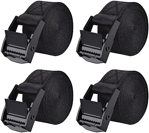 TRIWONDER Cinch Tie Down Strap Lashing Straps Heavy Duty Nylon Straps by TRIWONDER