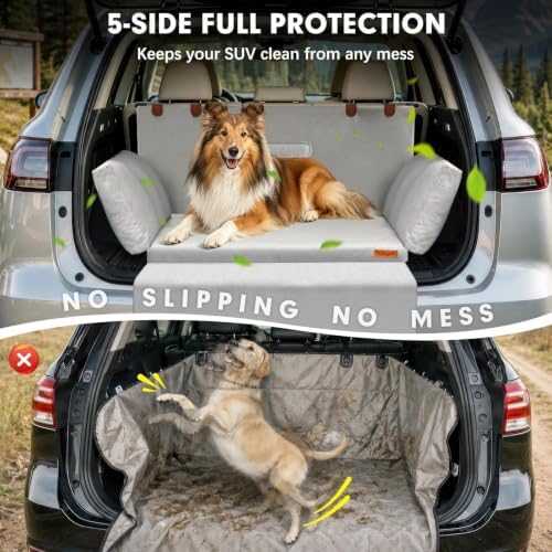 SUV Cargo Liner for Dogs, Orthopedic SUV Dog Bed, Extra Large - Image 5