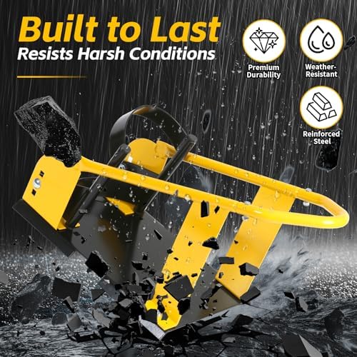 MaxxHaul Adjustable Motorcycle Wheel Chock Stand - Image 4