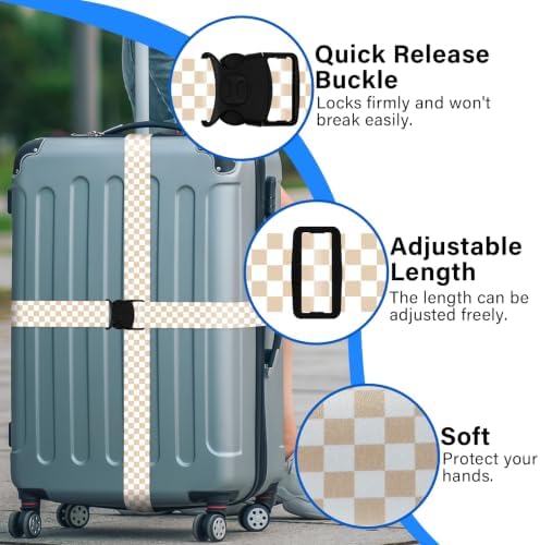 Luggage Straps for Suitcases, Travel Adjustable Belt - Image 2