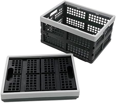 16-Liter Collapsible Storage Crates/Folding Milk Basket by Doryh
