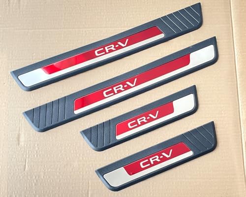 4Pcs Car Door Sill Protector Trim by DREOOCAR